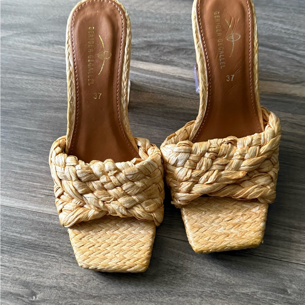 Braided Tan Women's Sandals